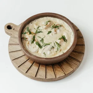 Креветки в сливочном соусе