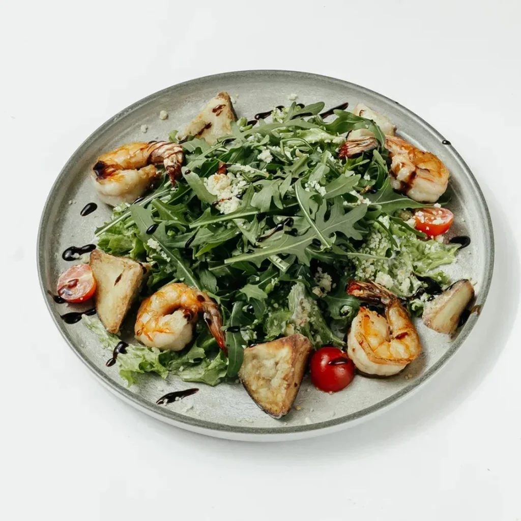Салат с креветкой