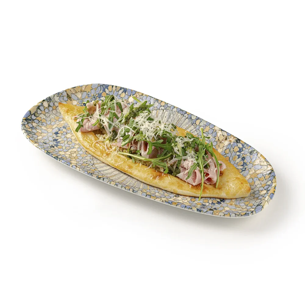 Лодочка с мортаделлой